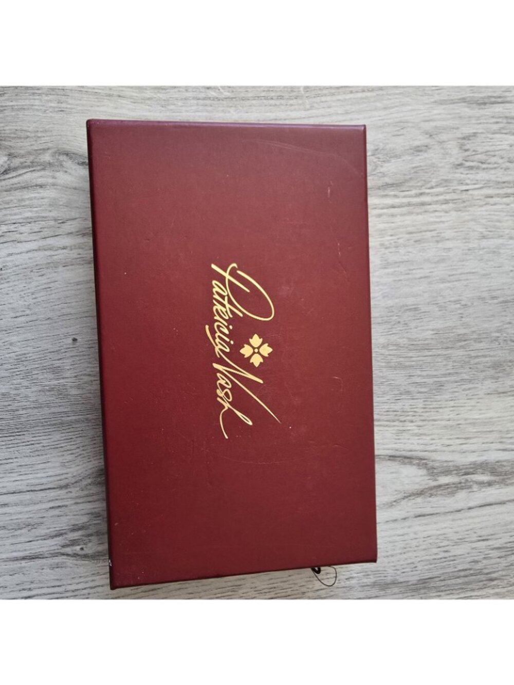 Patricia Nash Rustic Cauchy Frame Leather Clutch Wallet Peruvian Painting NWT - Picture 11 of 14